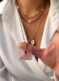 Pendente Coralia " Amazzonite "